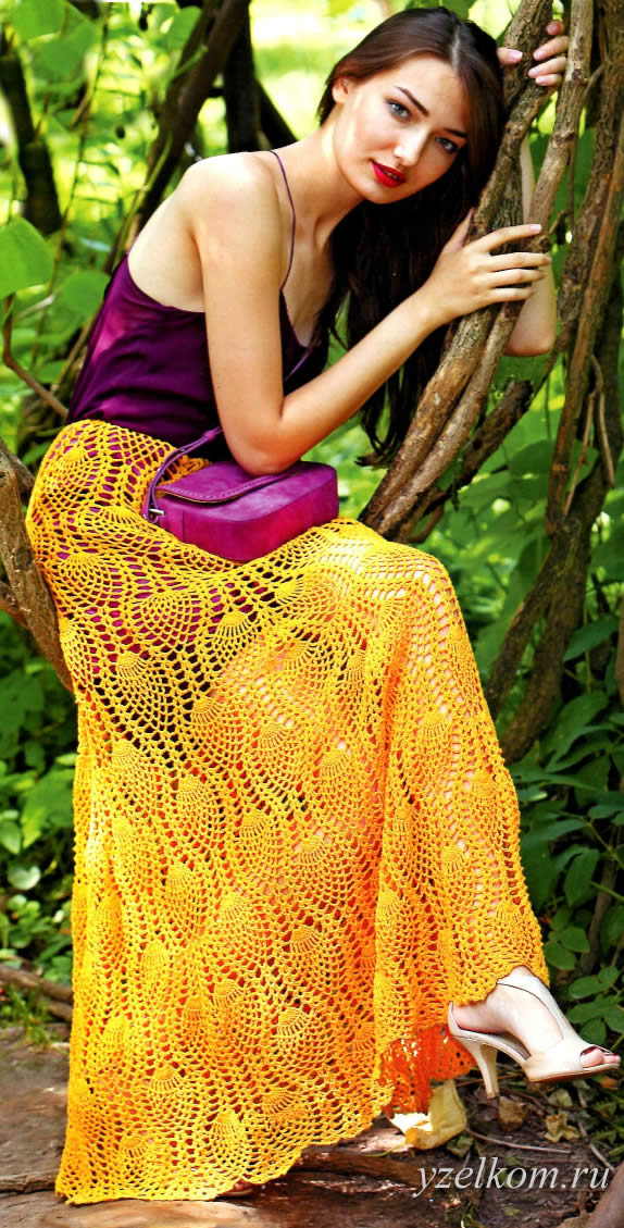 юбка ананасами фото