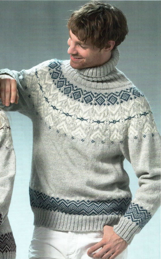 свитера мужские вязаные фото